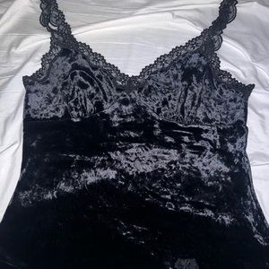 Express Velvet Tank Top